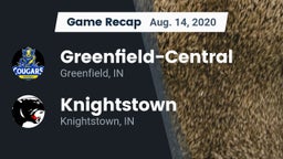 Recap: Greenfield-Central  vs. Knightstown  2020