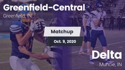 Matchup: Greenfield-Central vs. Delta  2020