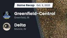 Recap: Greenfield-Central  vs. Delta  2020