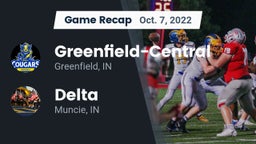 Recap: Greenfield-Central  vs. Delta  2022