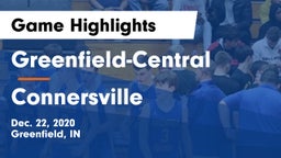 Greenfield-Central  vs Connersville  Game Highlights - Dec. 22, 2020