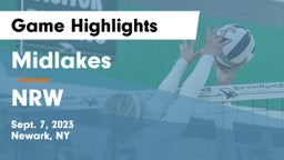 Midlakes  vs NRW Game Highlights - Sept. 7, 2023