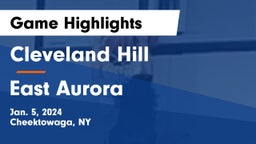 Cleveland Hill  vs East Aurora  Game Highlights - Jan. 5, 2024
