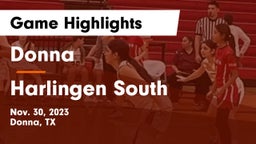 Donna  vs Harlingen South  Game Highlights - Nov. 30, 2023