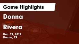 Donna  vs Rivera  Game Highlights - Dec. 21, 2019
