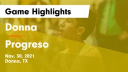 Donna  vs Progreso Game Highlights - Nov. 30, 2021
