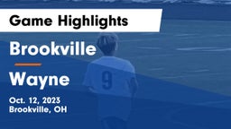 Brookville  vs Wayne  Game Highlights - Oct. 12, 2023