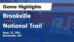 Brookville  vs National Trail  Game Highlights - Sept. 27, 2021