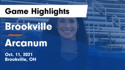 Brookville  vs Arcanum  Game Highlights - Oct. 11, 2021