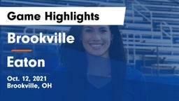 Brookville  vs Eaton  Game Highlights - Oct. 12, 2021