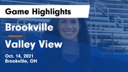 Brookville  vs Valley View  Game Highlights - Oct. 14, 2021