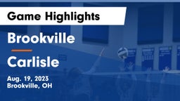 Brookville  vs Carlisle  Game Highlights - Aug. 19, 2023