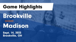 Brookville  vs Madison Game Highlights - Sept. 14, 2023