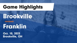 Brookville  vs Franklin  Game Highlights - Oct. 10, 2023