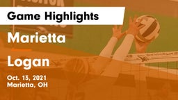 Marietta  vs Logan  Game Highlights - Oct. 13, 2021