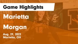 Marietta  vs Morgan  Game Highlights - Aug. 29, 2022