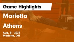 Marietta  vs Athens  Game Highlights - Aug. 21, 2023