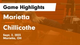 Marietta  vs Chillicothe  Game Highlights - Sept. 2, 2023