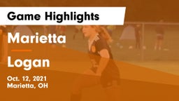 Marietta  vs Logan  Game Highlights - Oct. 12, 2021