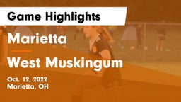 Marietta  vs West Muskingum  Game Highlights - Oct. 12, 2022