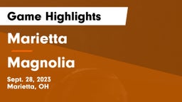 Marietta  vs Magnolia  Game Highlights - Sept. 28, 2023