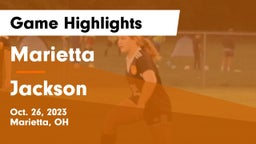 Marietta  vs Jackson  Game Highlights - Oct. 26, 2023