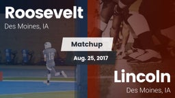 Matchup: Roosevelt High vs. Lincoln  2017
