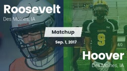Matchup: Roosevelt High vs. Hoover  2017