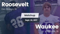 Matchup: Roosevelt High vs. Waukee  2017