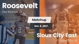 Matchup: Roosevelt High vs. Sioux City East  2017