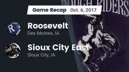 Recap: Roosevelt  vs. Sioux City East  2017