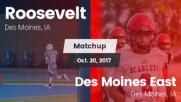 Matchup: Roosevelt High vs. Des Moines East  2017