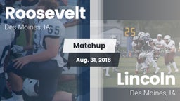 Matchup: Roosevelt High vs. Lincoln  2018