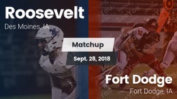 Matchup: Roosevelt High vs. Fort Dodge  2018