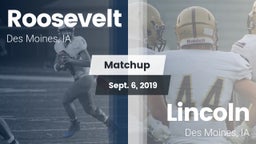 Matchup: Roosevelt High vs. Lincoln  2019