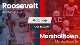Matchup: Roosevelt High vs. Marshalltown  2019