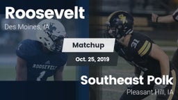 Matchup: Roosevelt High vs. Southeast Polk  2019