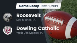 Recap: Roosevelt  vs. Dowling Catholic  2019