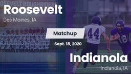 Matchup: Roosevelt High vs. Indianola  2020