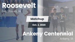 Matchup: Roosevelt High vs. Ankeny Centennial  2020