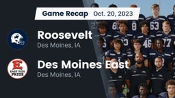 Recap: Roosevelt  vs. Des Moines East  2023