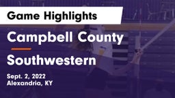 Campbell County  vs Southwestern  Game Highlights - Sept. 2, 2022