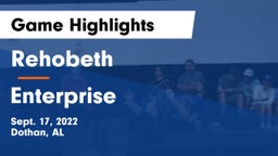 Rehobeth  vs Enterprise  Game Highlights - Sept. 17, 2022