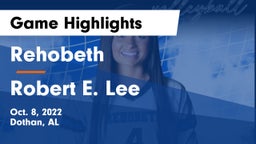 Rehobeth  vs Robert E. Lee Game Highlights - Oct. 8, 2022