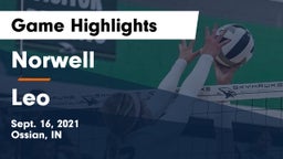 Norwell  vs Leo Game Highlights - Sept. 16, 2021