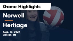 Norwell  vs Heritage  Game Highlights - Aug. 18, 2022