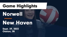 Norwell  vs New Haven  Game Highlights - Sept. 29, 2022