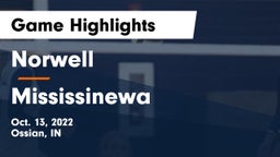 Norwell  vs Mississinewa Game Highlights - Oct. 13, 2022