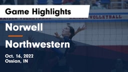 Norwell  vs Northwestern  Game Highlights - Oct. 16, 2022