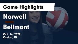 Norwell  vs Bellmont  Game Highlights - Oct. 16, 2022